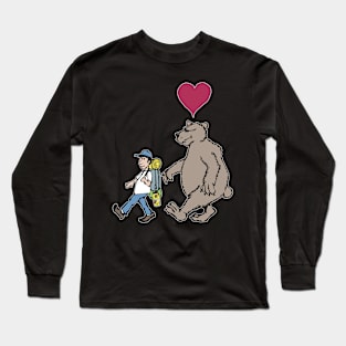 Hiker-Sneaky Love Long Sleeve T-Shirt